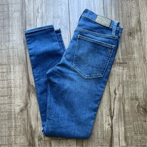 Madewell 9” Mid-Rise Skinny Jeans NWT Blayton Wash 27